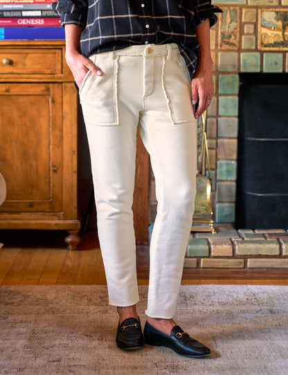 BLACKROCK Vintage White, Triple Terry