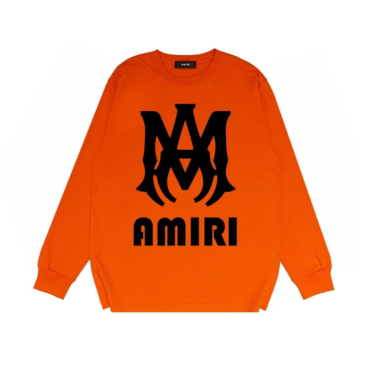 Amiri Long Sleeved Shirt Printed Trendy Pure Cotton