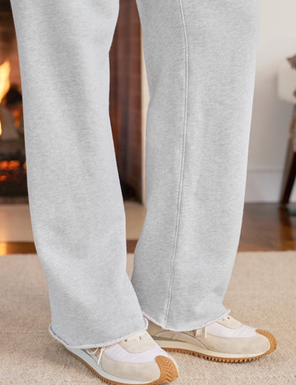 CATHERINE 29" Gray Melange, Triple Terry