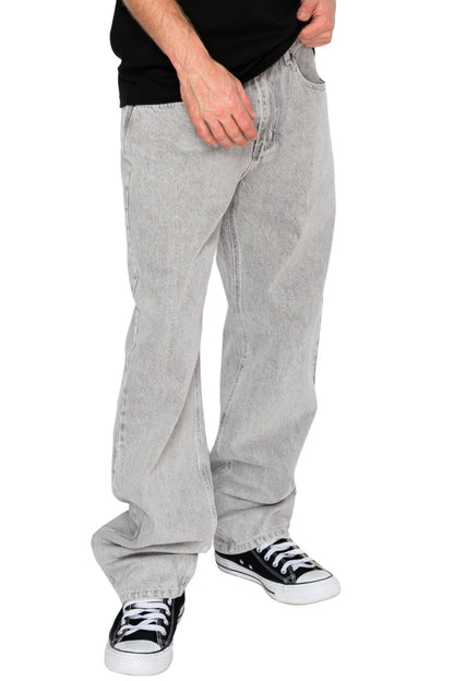 ATLAS Essential Baggy Denim Jeans - Grey