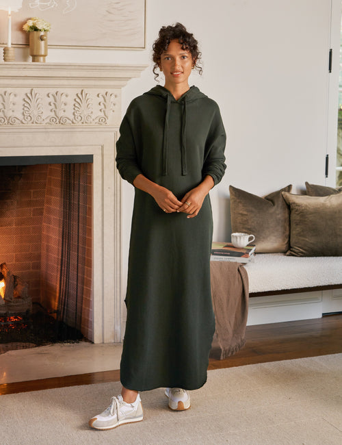 JAMES Dark Green, Triple Terry