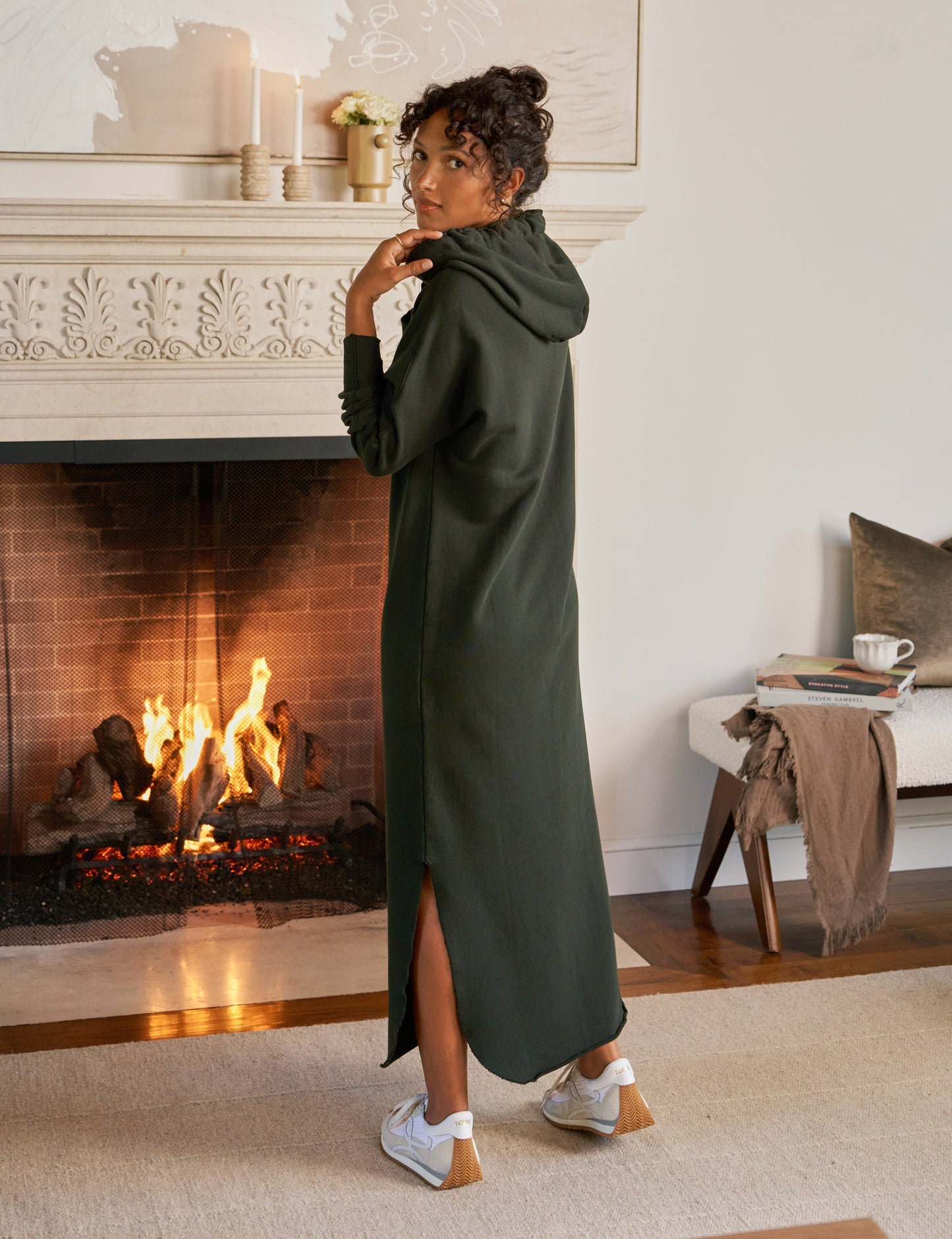 JAMES Dark Green, Triple Terry