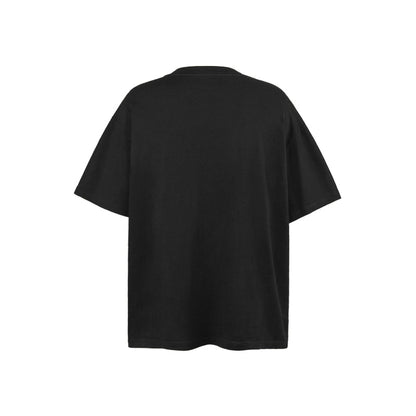 American vintage street T-shirt retro men's summer loose half sleeve