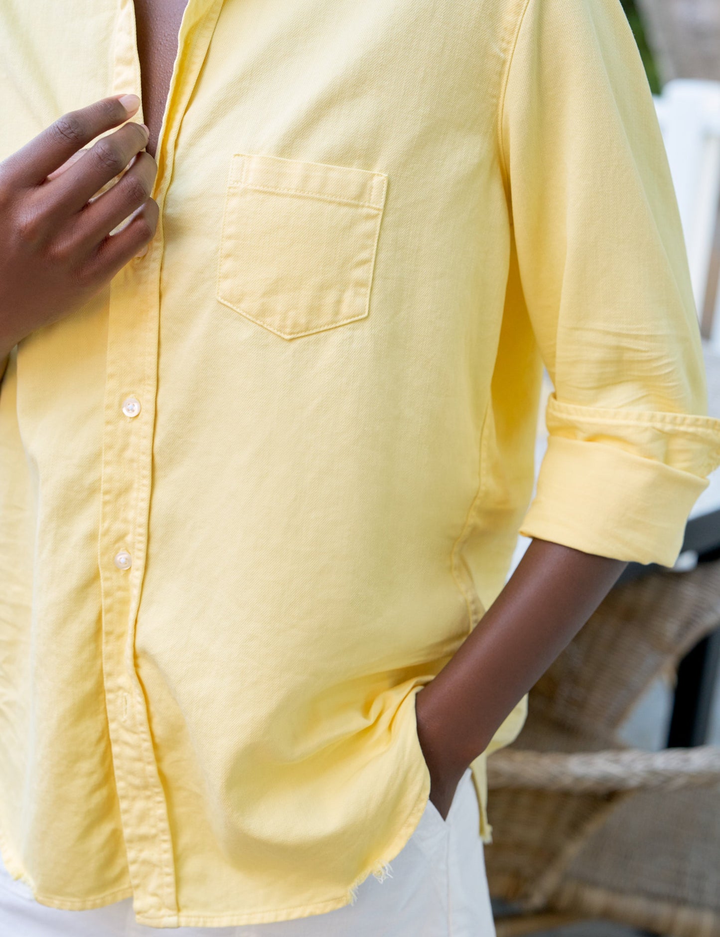 EILEEN Lemon Yellow, Famous Denim