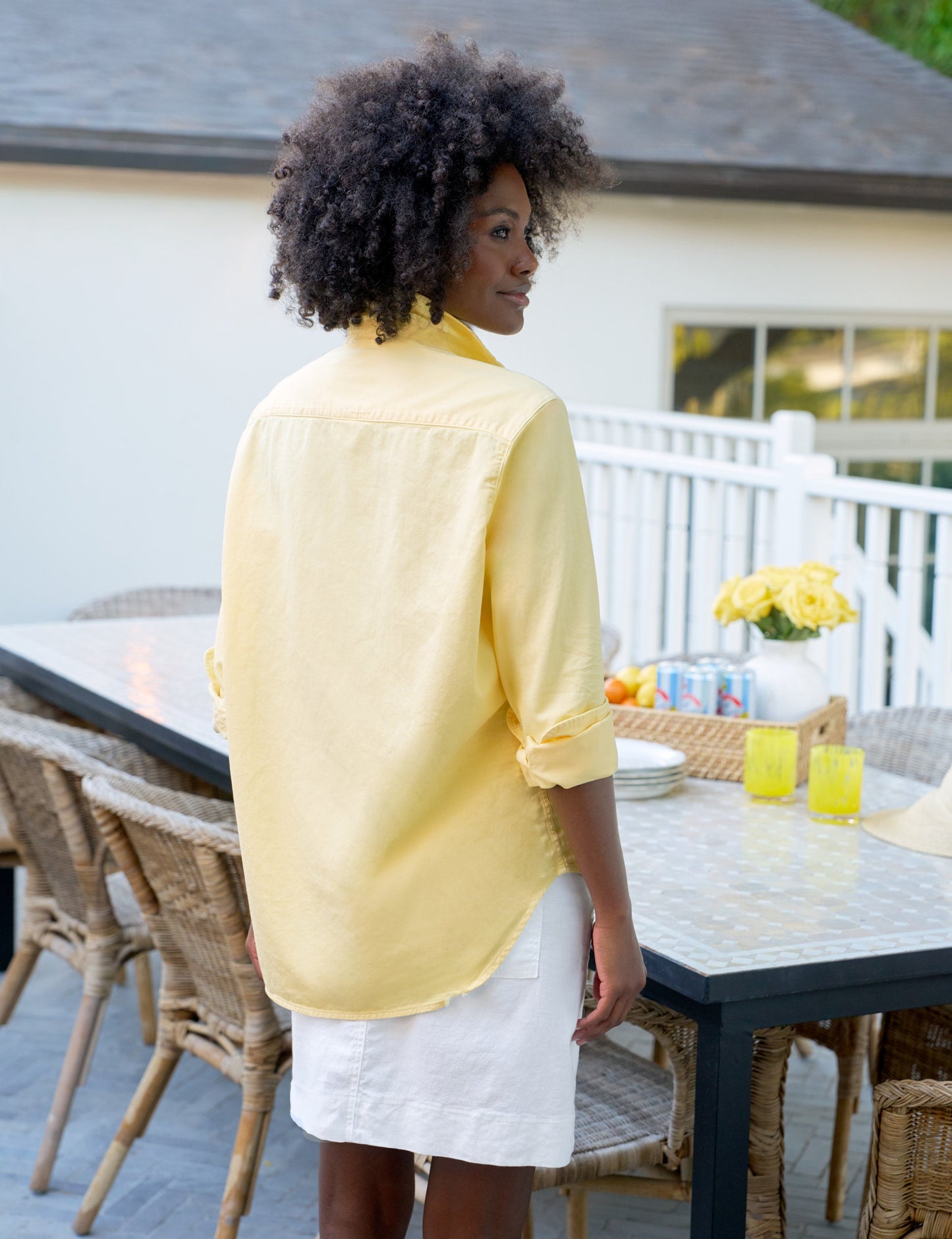 EILEEN Lemon Yellow, Famous Denim