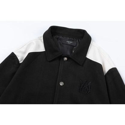 Amiri Jacket Spring and Autumn Jacket Men's and Women's Same