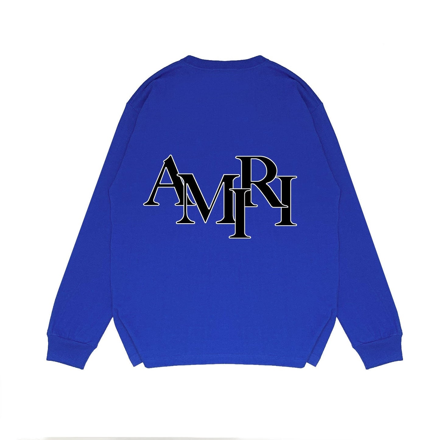 Amiri Long Sleeved Shirt Printed Trendy Pure Cotton