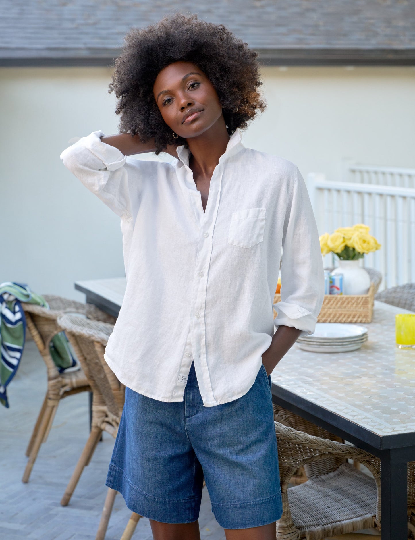 EILEEN White, Washed Linen