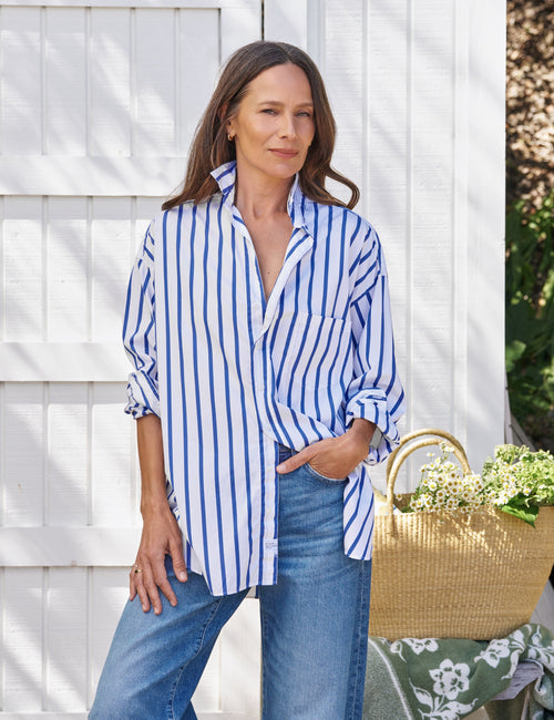 SHIRLEY The Ellen Stripe, Italian Superluxe