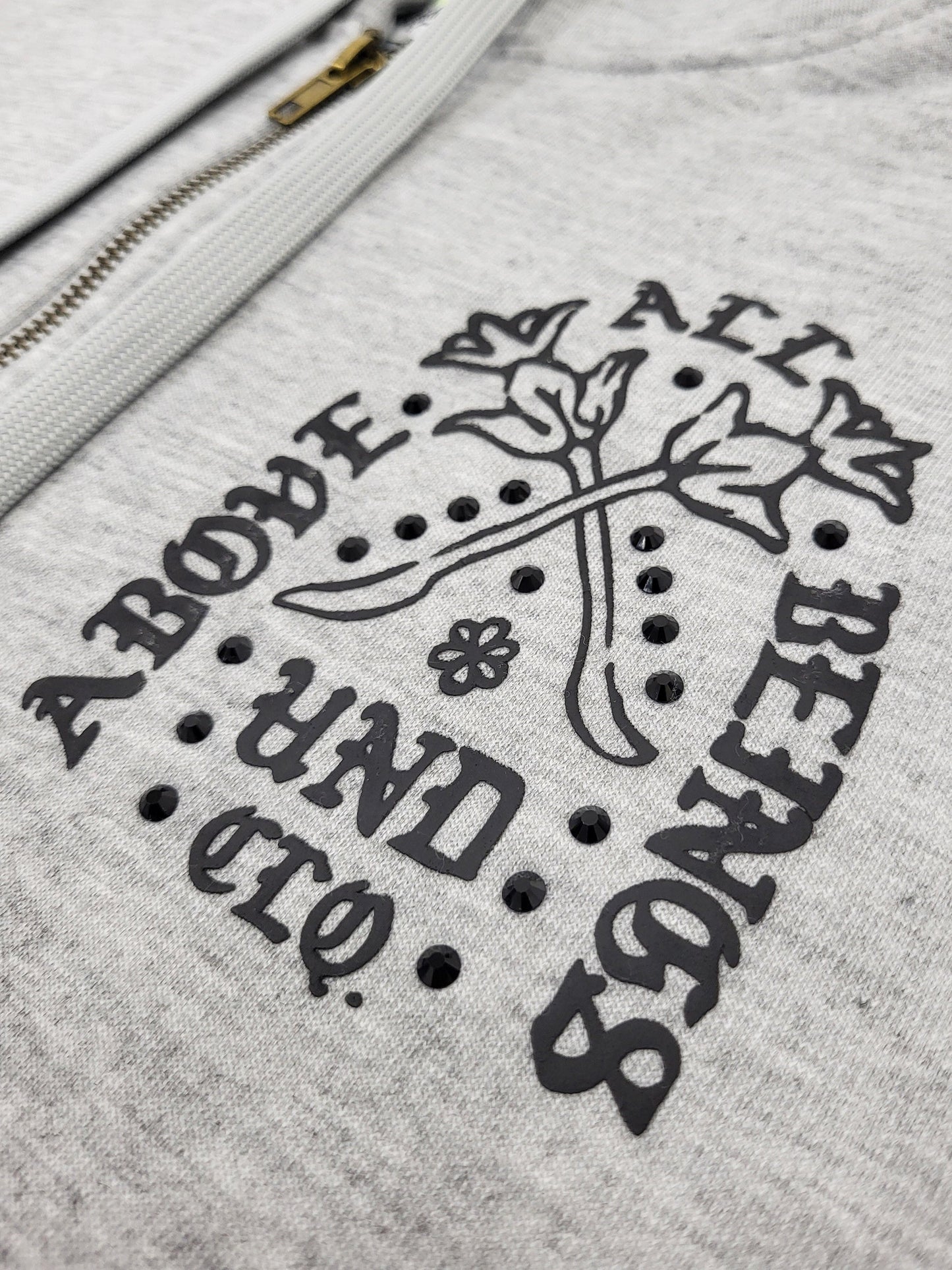 Above All Zip-down Hoody