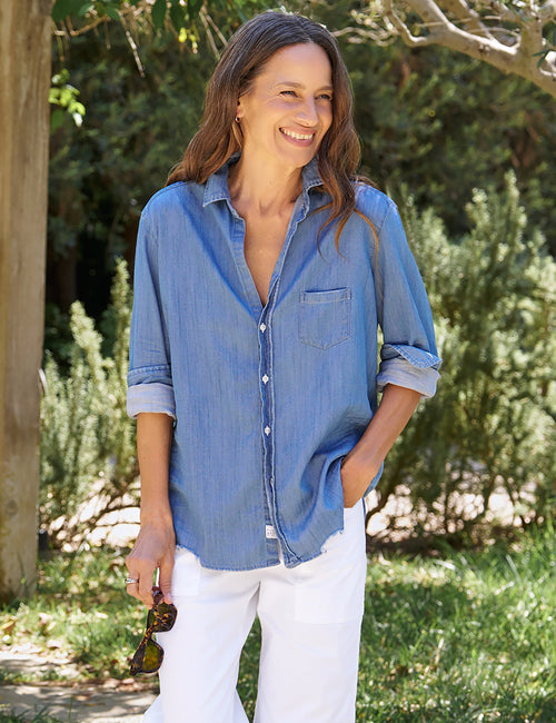 EILEEN Vintage Stonewashed Indigo, Famous Denim