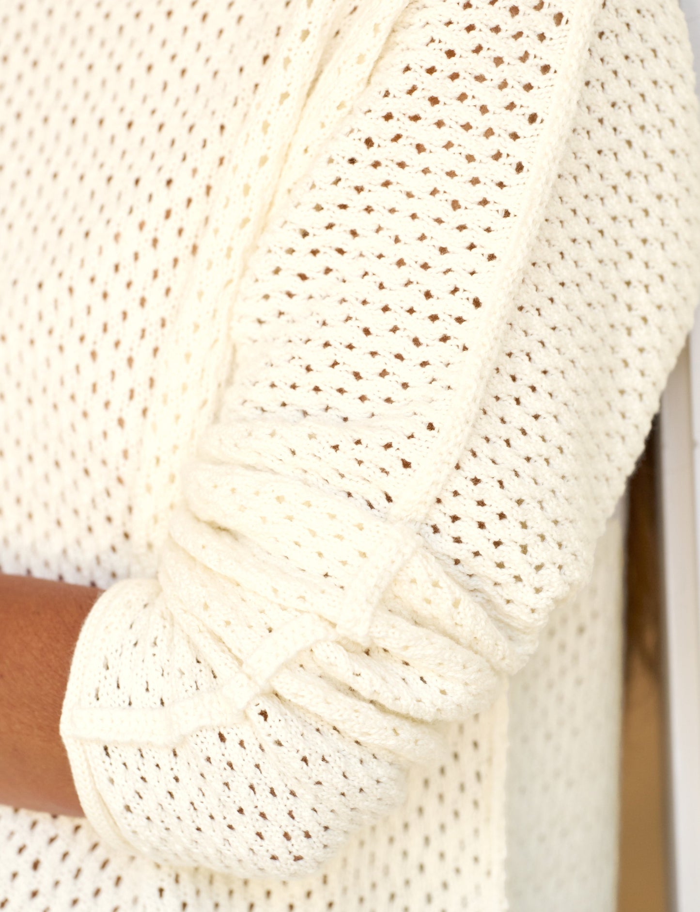 MONTEREY POINTELLE Ivory, Pure Italian Cotton