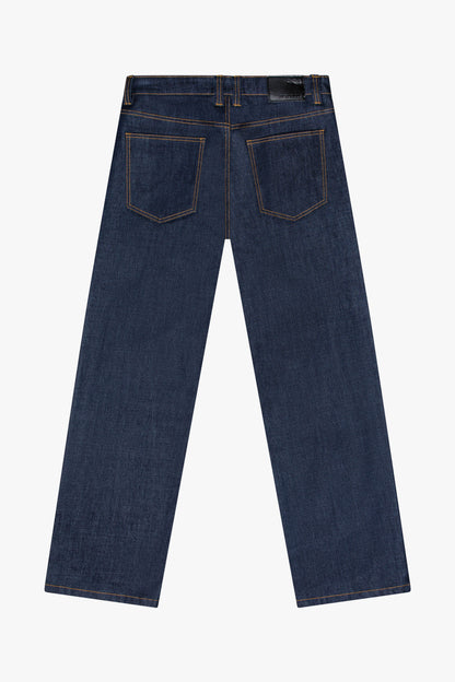 TERRA Essential Baggy Raw Denim Jeans