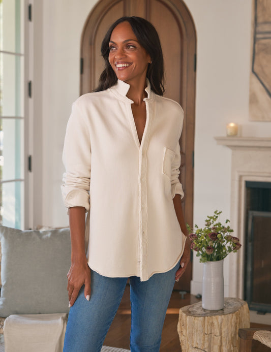 EILEEN Vintage White, Triple Terry