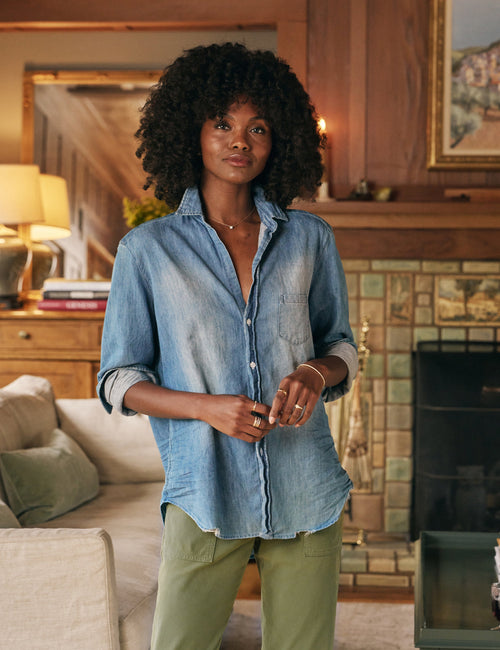 EILEEN Distressed Vintage Wash, Famous Denim