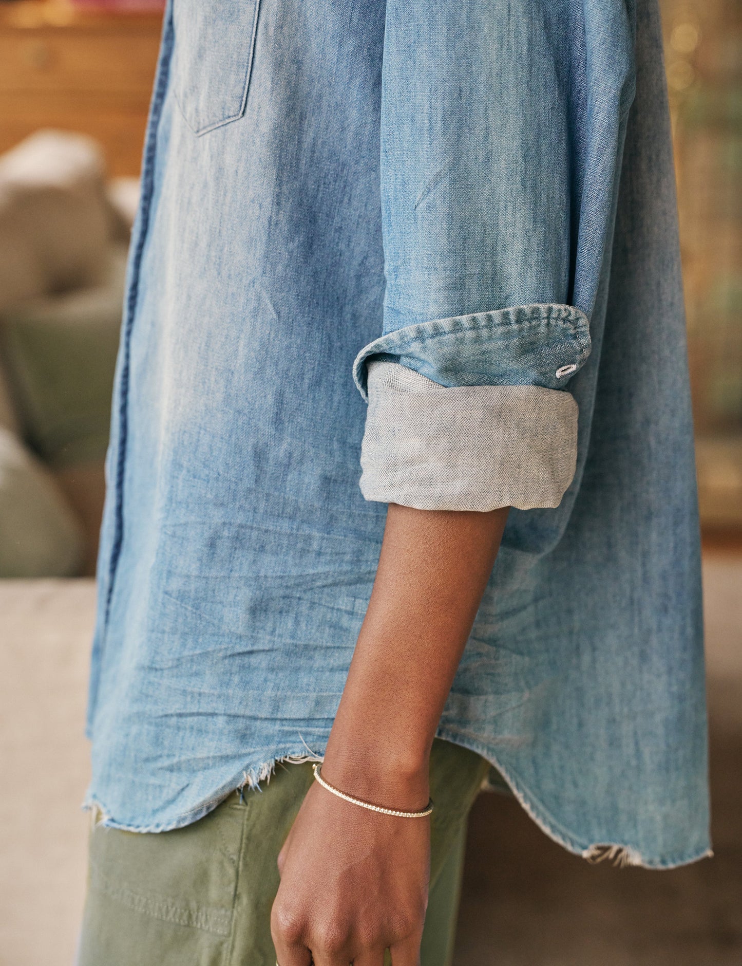 EILEEN Distressed Vintage Wash, Famous Denim