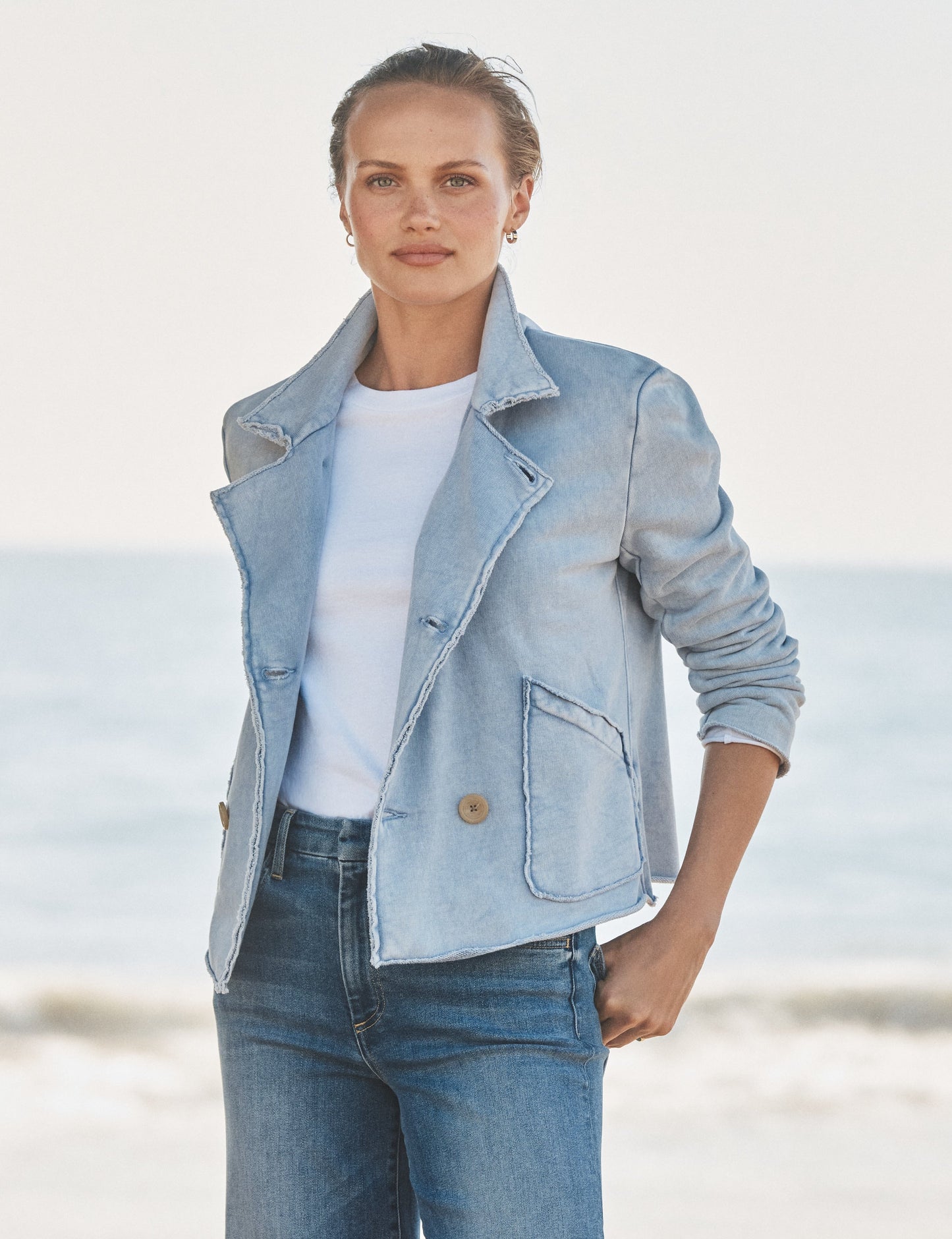 MINI BELFAST Pool Water Blue, Triple Terry
