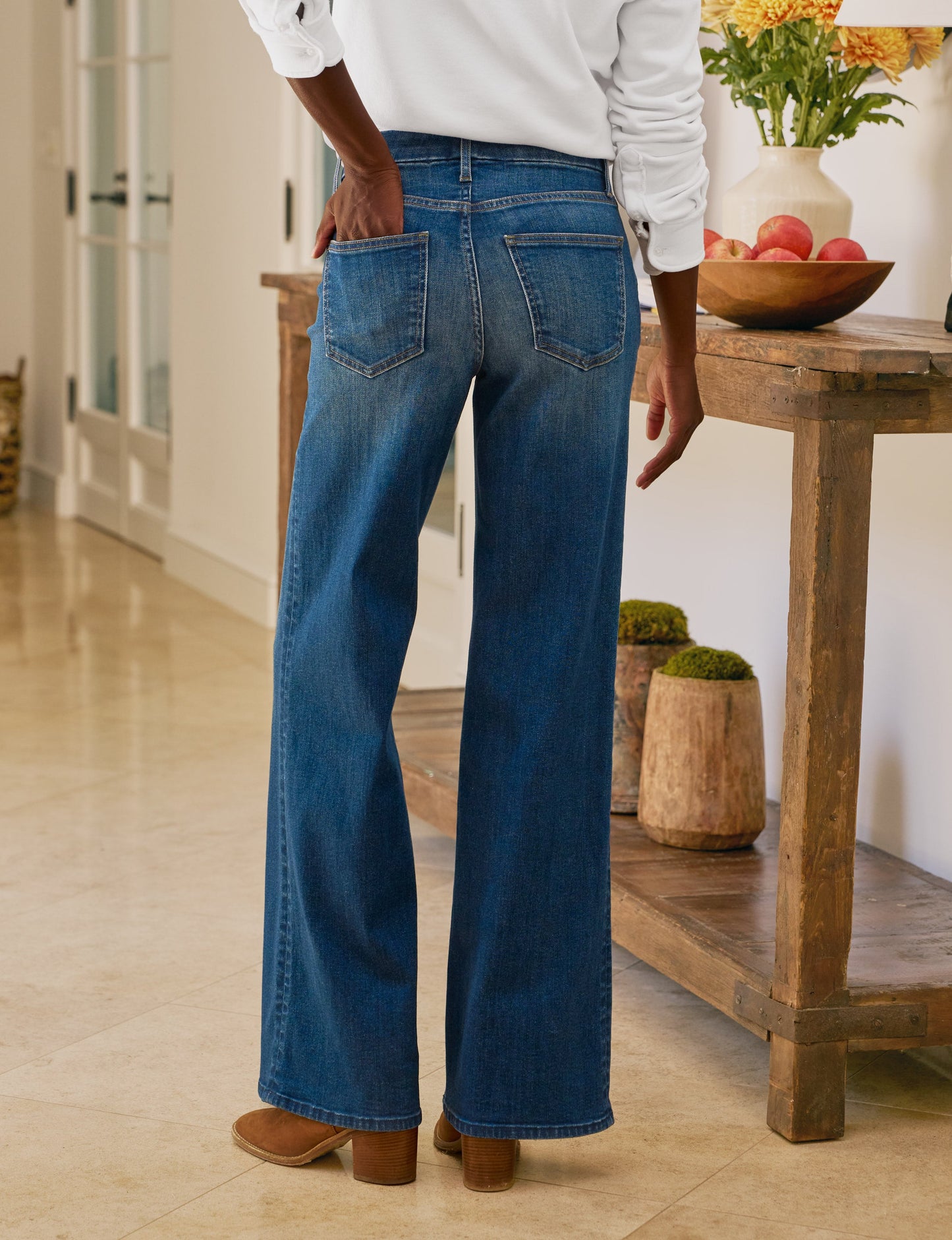 GALWAY 32" 1999 Wash (Finished Hem), Italian Dream™ Denim