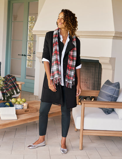 NOELLE Red and Black with Yellow Plaid