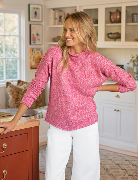 MONTEREY Pink Marl, Pure Japanese Cotton