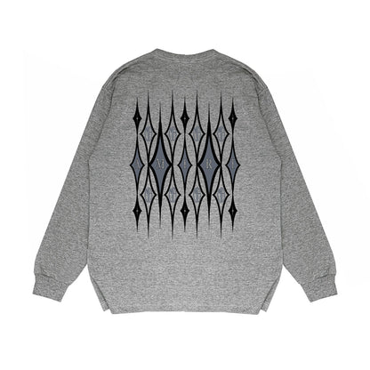 Amiri Long Sleeved Shirt Printed Trendy Pure Cotton