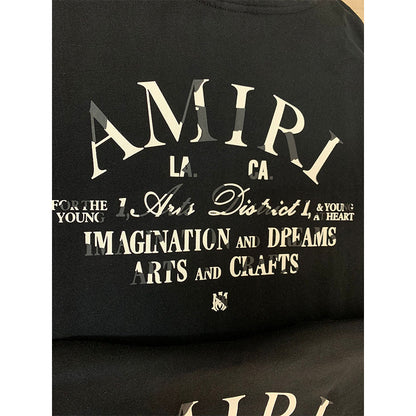 Amiri Hoodie High Street Fashion Prints