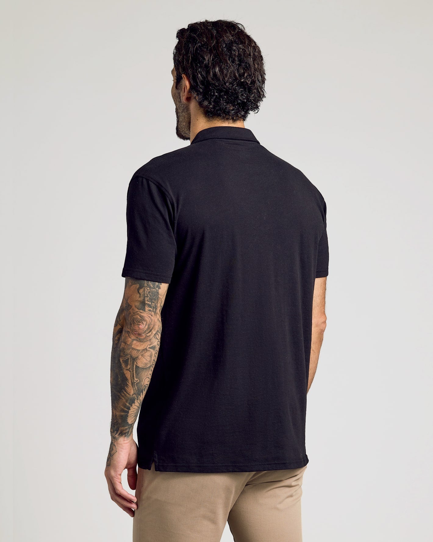 Black Classic Polo