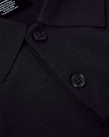 Black Dressy Polo 6-Pack