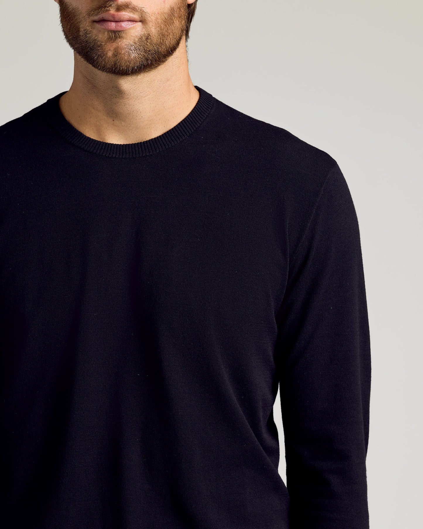 Black Crew Neck Sweater 3-Pack