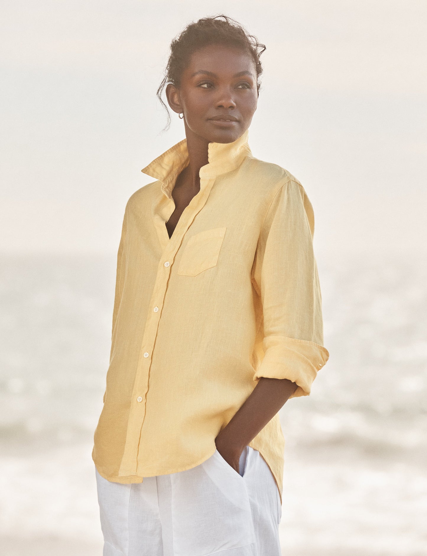 EILEEN Sunshine, Washed Linen