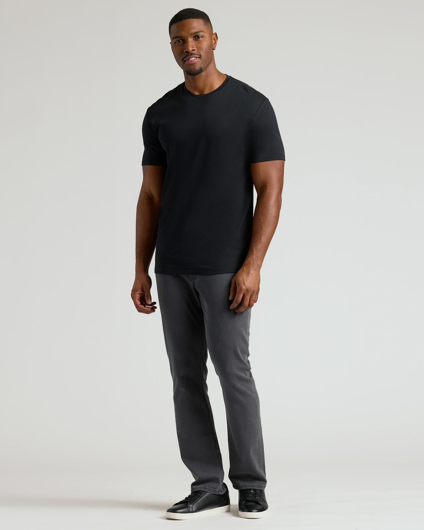Tall Pima Cotton Blend Crew 2-Pack