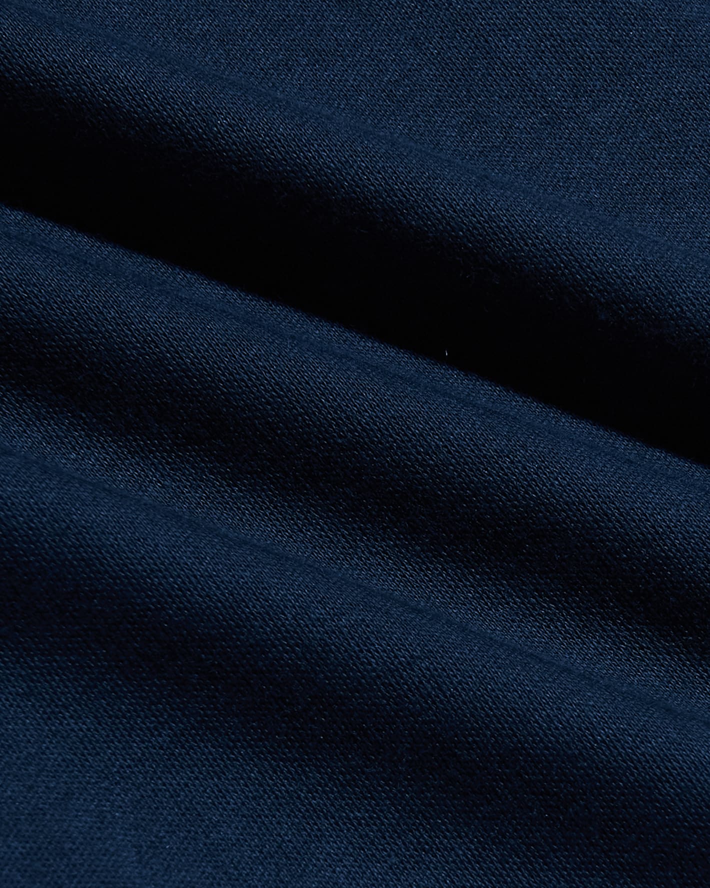 Navy Tall Pima Cotton Blend Crew