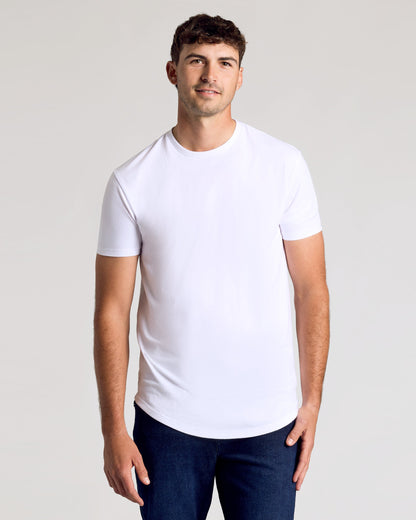 Staple Short Sleeve Tall Curved Hem Crew 6-Pack