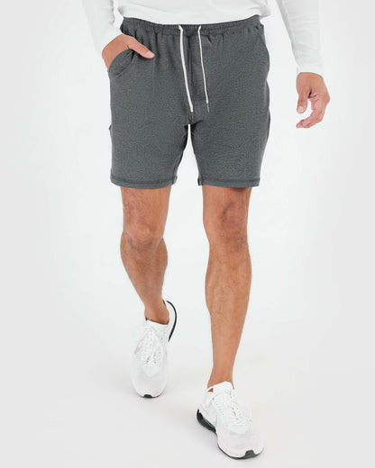 Charcoal & Dark Heather Navy Active Comfort Shorts 2-Pack