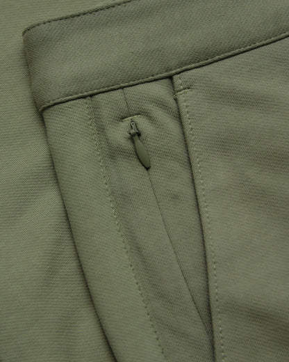 7 Military Green Classic Chino Shorts