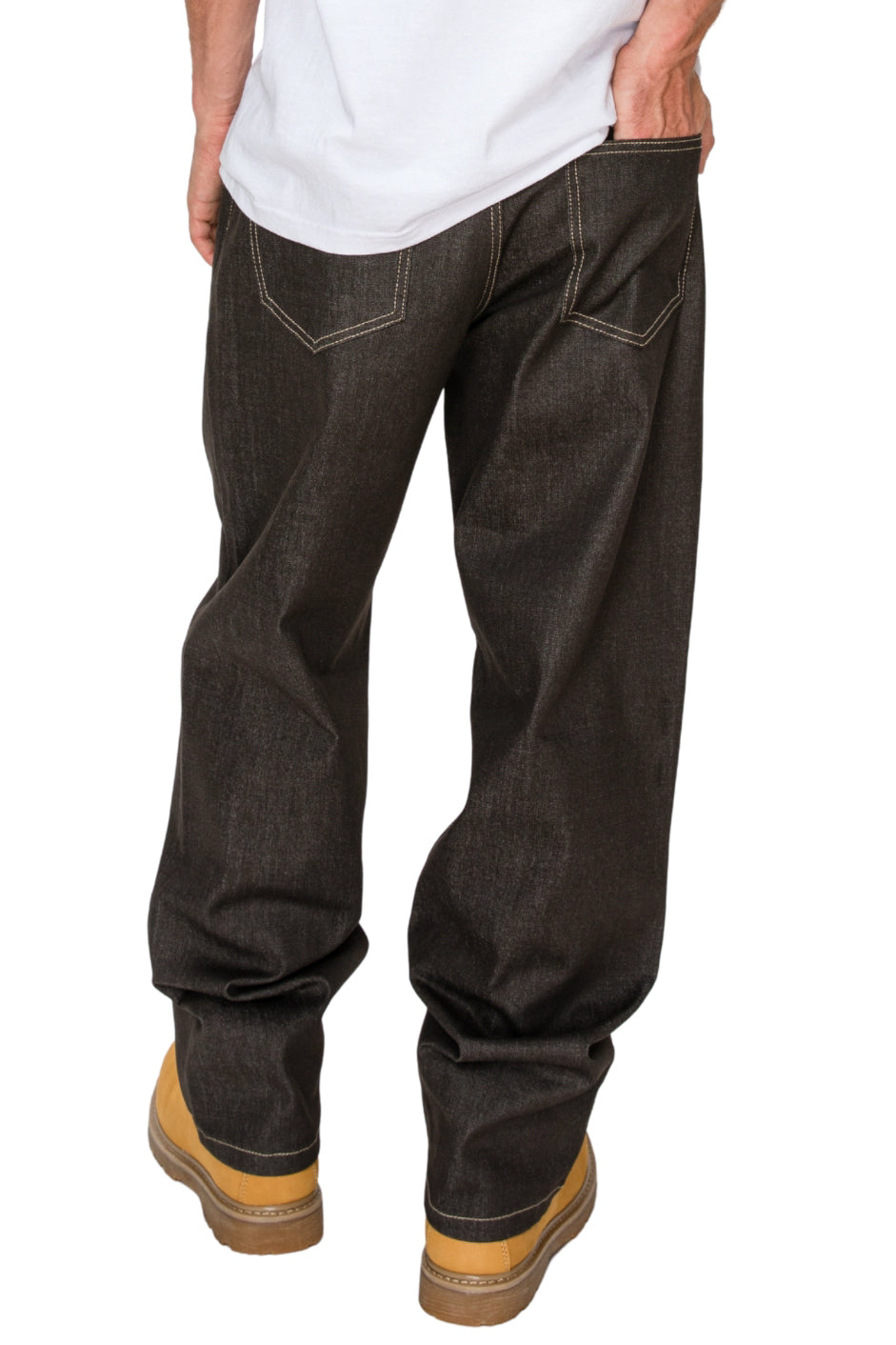 TERRA Essential Baggy Raw Denim Jeans