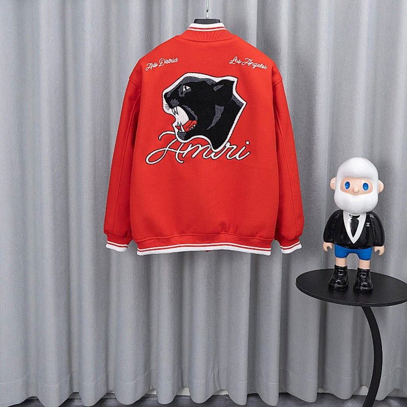Amiri Jacket Spring and Autumn Jacket Unisex Style