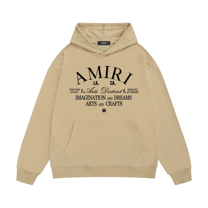 Amiri Hoodie Printed Trendy Pure Cotton