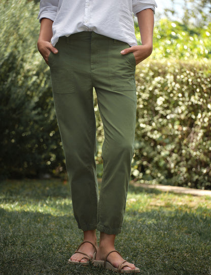 JAMESON Army, Italian Peached Twill