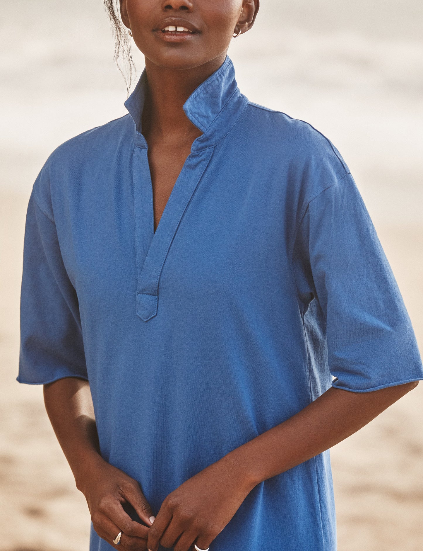 EMMA Lazuli Blue, Vintage Jersey