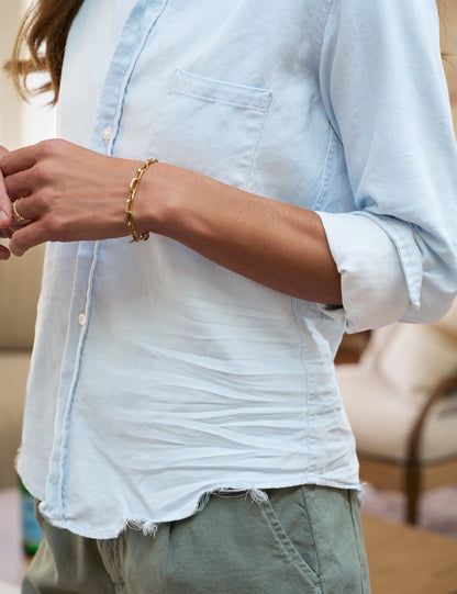 BARRY Classic Blue Tattered Wash, Famous Denim