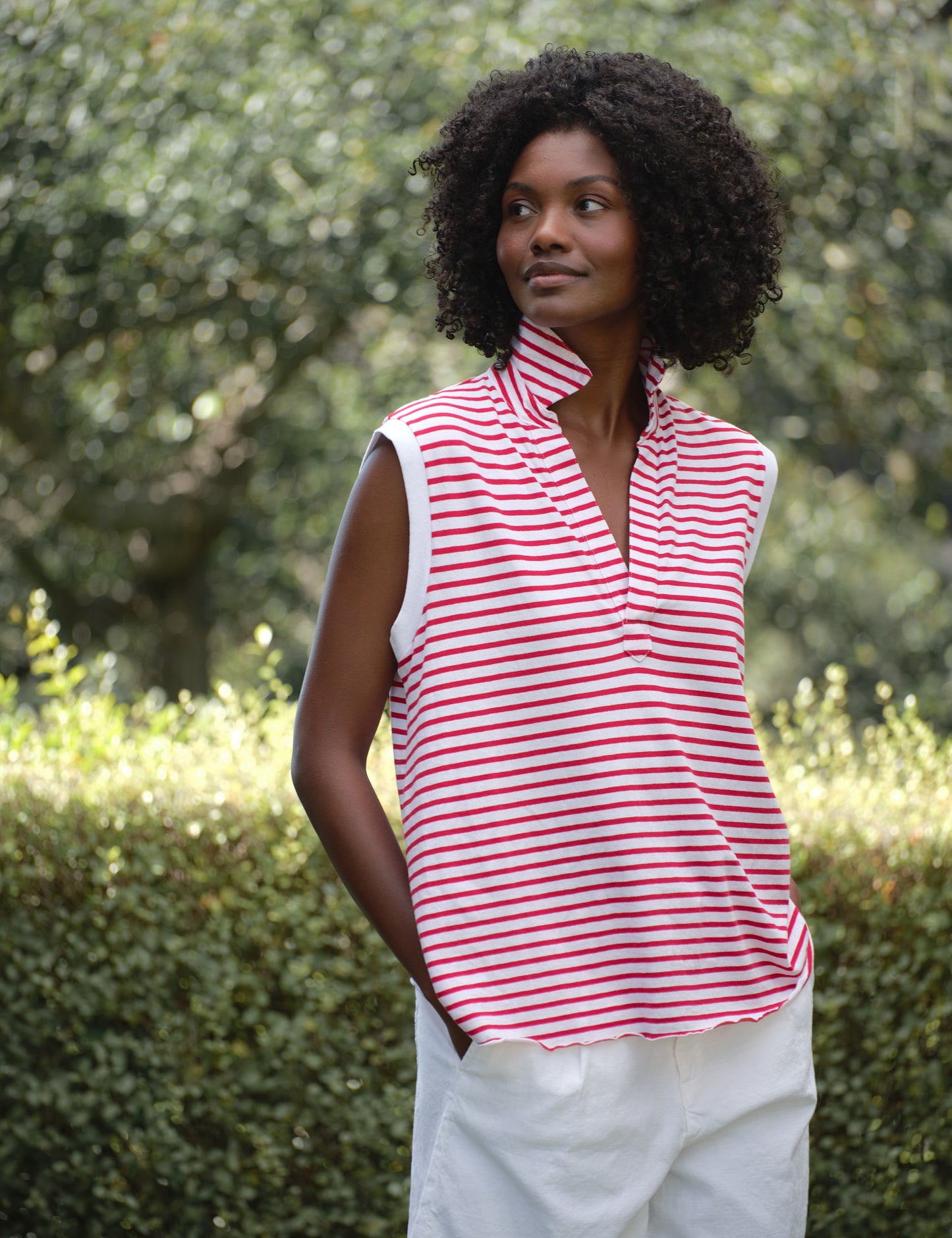OLIVIA Sailor Stripe, Vintage Jersey