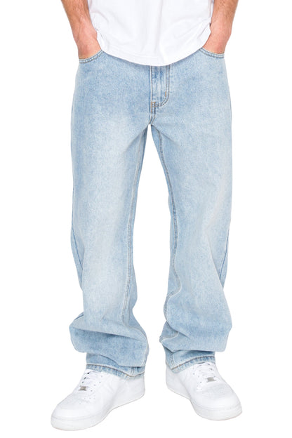 ATLAS Essential Baggy Denim Jeans - Lt.Indigo