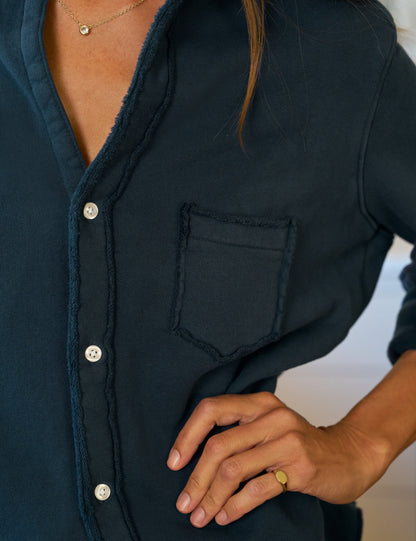 EILEEN Vintage Navy, Triple Terry