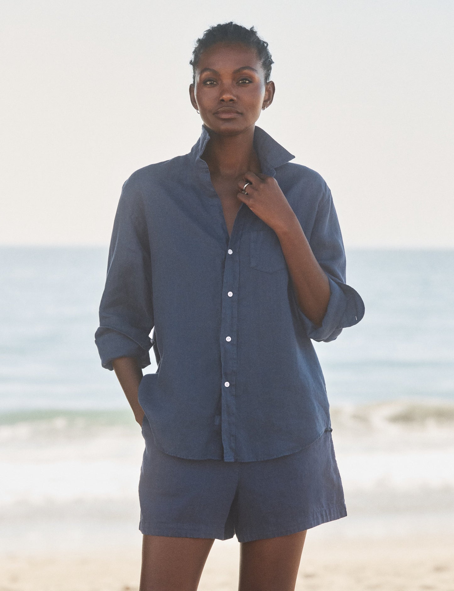 AMALFI GETAWAY SET Navy