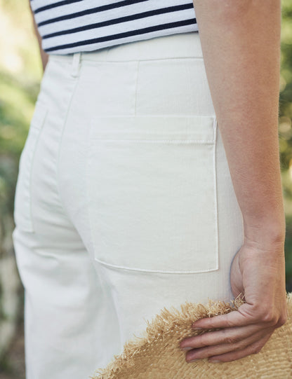 KINSALE Vintage White, Italian Performance Denim