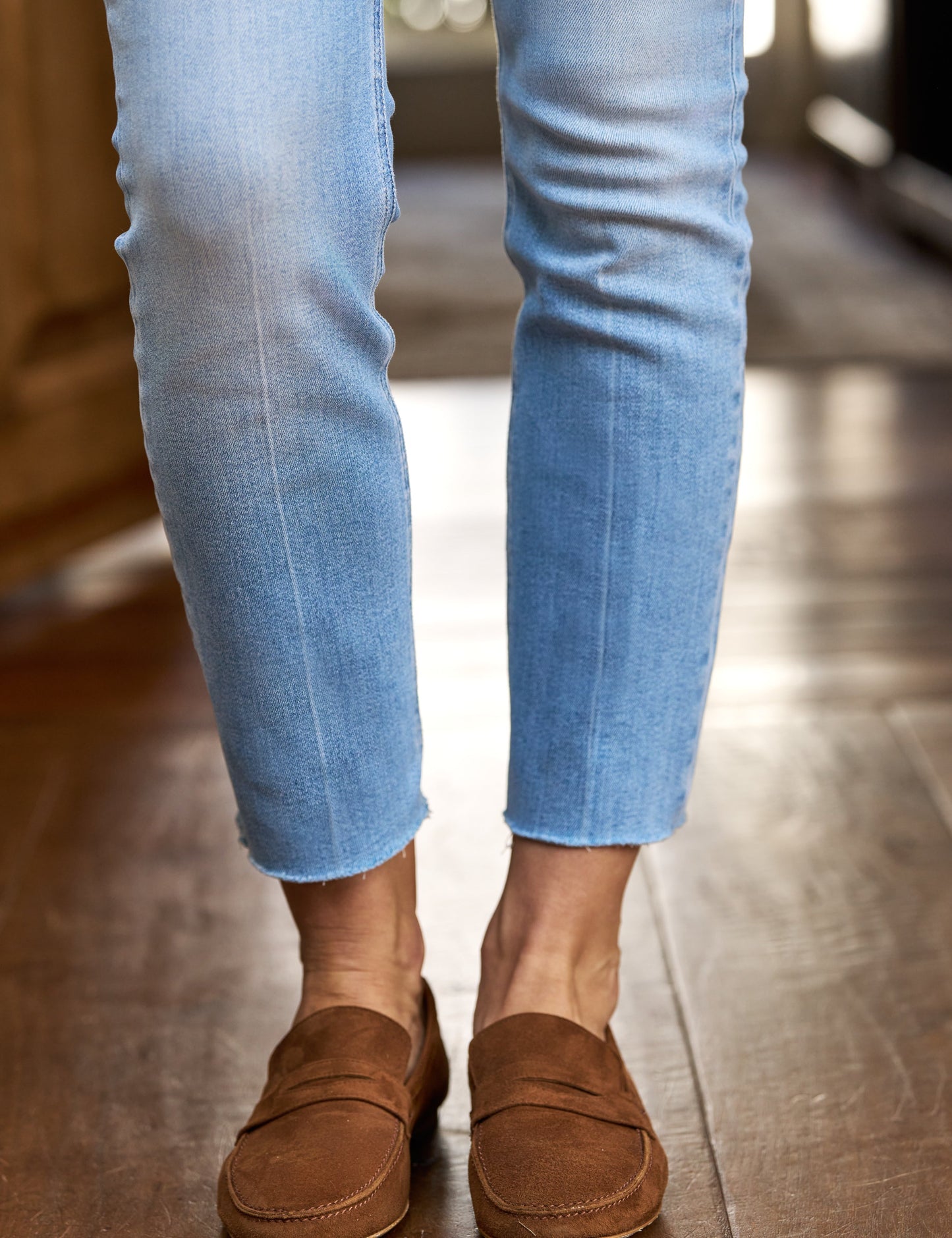 DERRY Faded Light Blue Wash, Italian Dream™ Denim