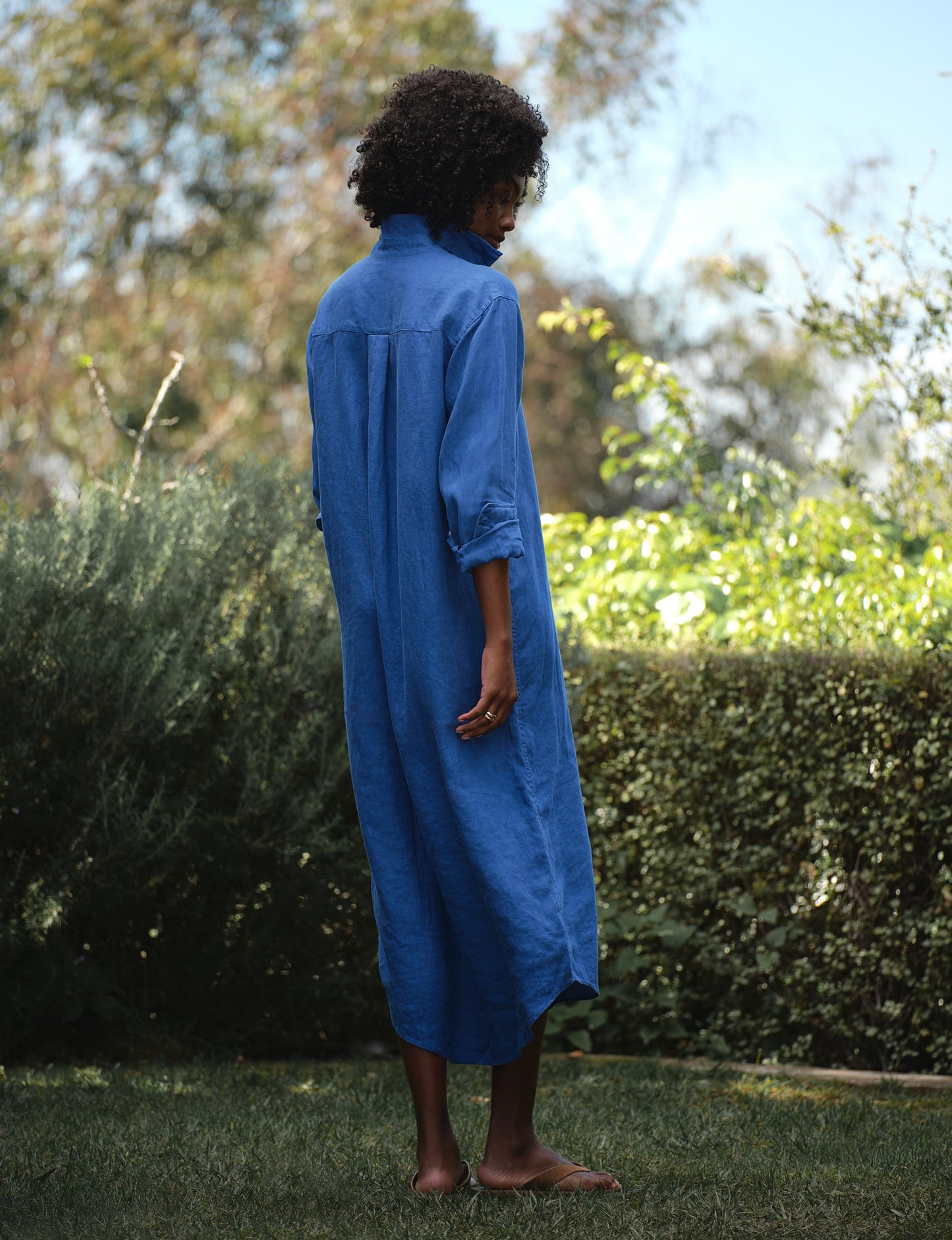 RORY Cabo Blue, Washed Linen