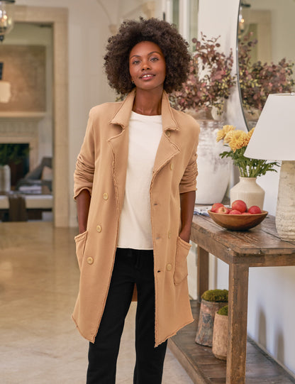 BELFAST TRENCH Camel, Triple Terry