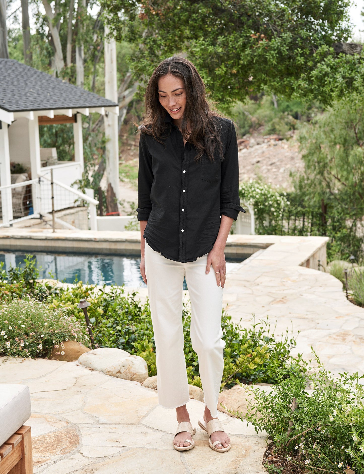KINSALE Vintage White, Italian Performance Denim
